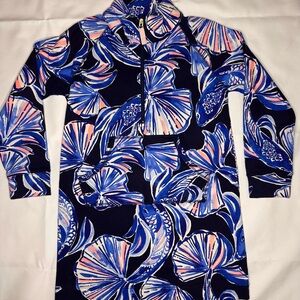 Lilly Pulitzer Girls Popover Dress